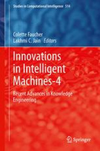 Innovations in Intelligent Machines-4: Recent Advances in Knowledge Engineering