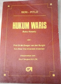 HUKUM WARIS BUKU KESATU