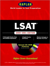 LSAT 2000 - 2001 EDITION