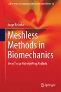 Meshless Methods in Biomechanics: Bone Tissue Remodelling Analysis