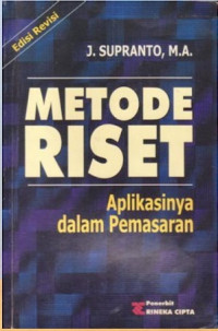 METODE RISET: Aplikasinya dalam Pemasaran