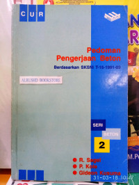 Pedoman Pengerjaan Beton Berdasarkan SKSNI T-15-1991—03