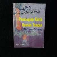 Pembagian Kerja Rumah Tangga Dalam Islam