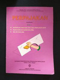 Perpajakan Buku I : Ketentuan Umum dan tata cara Perpajakan