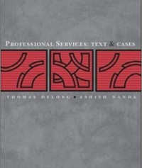 Professional Service; Text and Cases