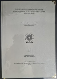SISTEM PENDETEKSIAN EMOSI MULTI-WAJAH MENGGUNAKAN METODE CONVOLUTIONAL NEURAL NETWORK (CNN)