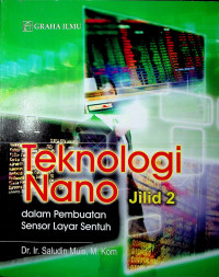 Teknologi Nano: dalam Pembuatan Sensor Layar Sentuh, Jilid 2