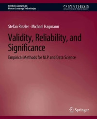 Validity, Reliability, and Significance: Empirical Methods for NLP and Data Science