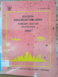 STATISTIK KUNJUNGAN TAMU ASING 2000