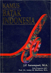 KAMUS BATAK INDONESIA