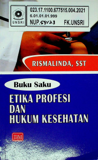 Buku Saku ETIKA PROFESI DAN HUKUM KESEHATAN