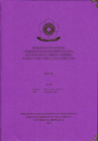 Hubungan Riwayat Kunjungan Antenatal Care Dengan Kejadian Bayi Berat Lahir Rendah (Bblr) Di Indonesia Pada Tahun 2014 (Analisis Data Ifls 2014)