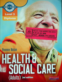 HEALTH & SOCIAL CARE (Adults), 3rd edition