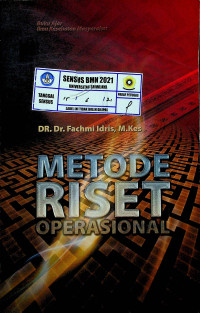 METODE RISET OPERASIONAL