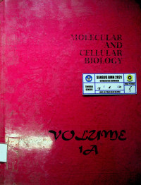 MOLECULAR AND CELLULAR BIOLOGY, VOLUME 1A