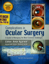 Complications in Ocular Surgery A Guide to Managing the Most Common Challenges