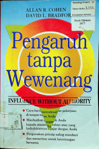 Pengaruh tanpa Wewenang: INFLUENCE WITHOUT AUTHORITY