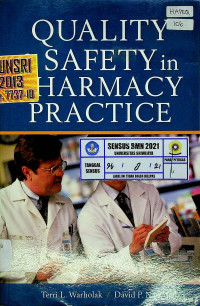 QUALITY SAFETY in PHARMACY PRACTICE