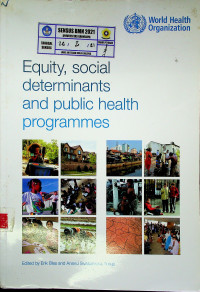 Equity, social determinants and public health programmes