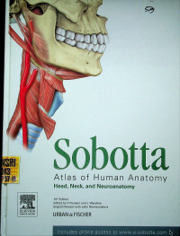 Sobotta Atlas of Human Anatomy Latin Nomenclature Head, Neck, and Neuroanatomy, 15th Edition