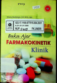 Image of Buku Ajar FARMAKOKINETIK Klinik
