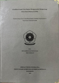 Image of KLASIFIKASI EMOSI TEKS SINGKAT MENGGUNAKAN METODE LONG SHORT-TERM MEMORY (LSTM)