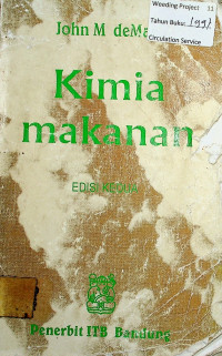 Image of Kimia makanan, EDISI KEDUA